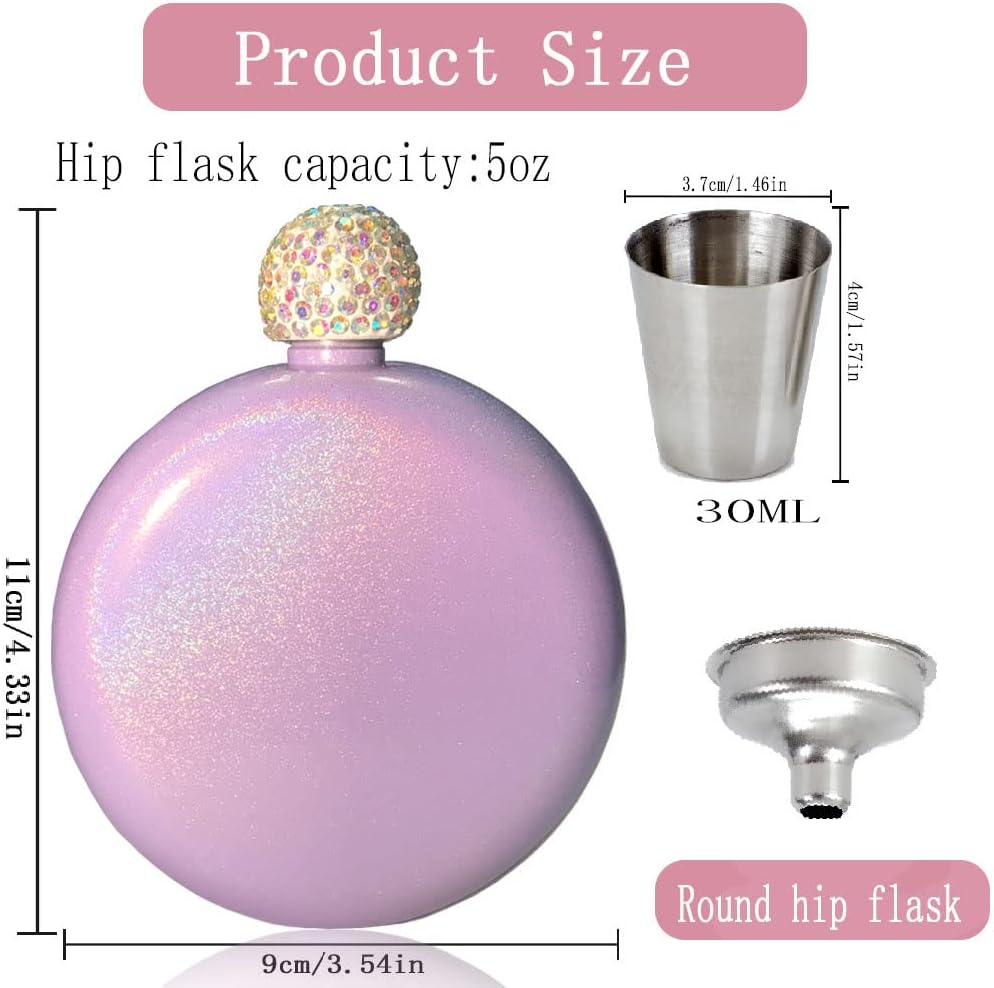 GLITTER FLASK | VIOLET