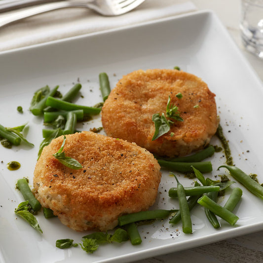 Garlic Herb  Risotto Cakes - 4 oz - 20/Case