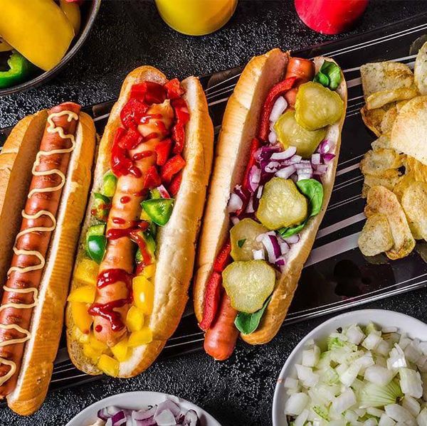 Farmland Gold Medal Foot Long Beef Hot Dog - 2:1- 10 lb