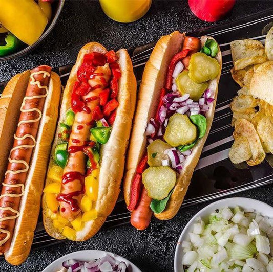 Farmland Gold Medal Foot Long Beef Hot Dog - 2:1- 10 lb