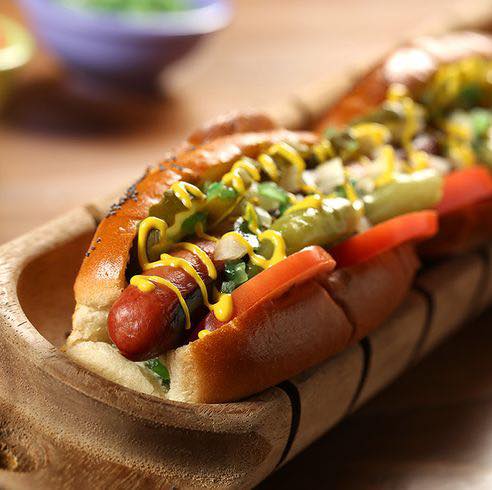 Farmland Gold Medal Foot Long Beef Hot Dog - 2:1- 10 lb