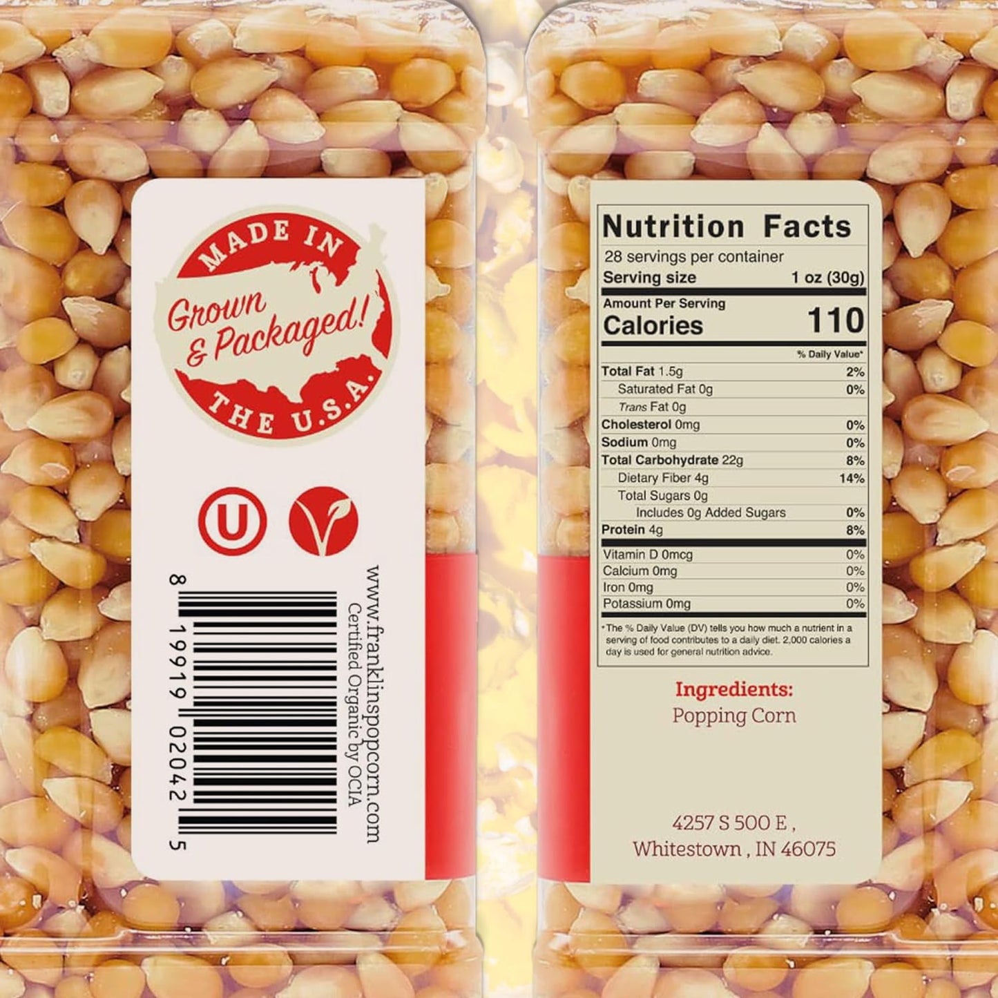 Franklin's Gourmet Popcorn - Movie Night Bundles - Stovepop Popcorn Maker, 13.5 oz Organic Popcorn Kernels, 8 oz Butter Flavored Salt, 14 oz Butter Flavored Coconut Oil