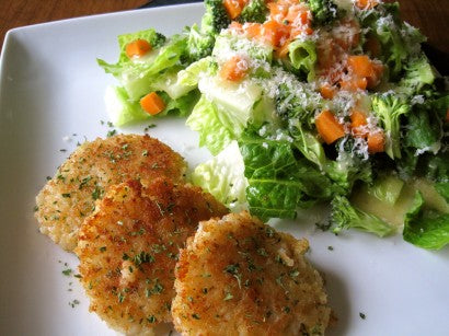 Garlic Herb  Risotto Cakes - 4 oz - 20/Case