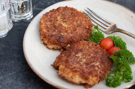 Fried Lemon Risotto Cakes - 4 oz - 20/Case