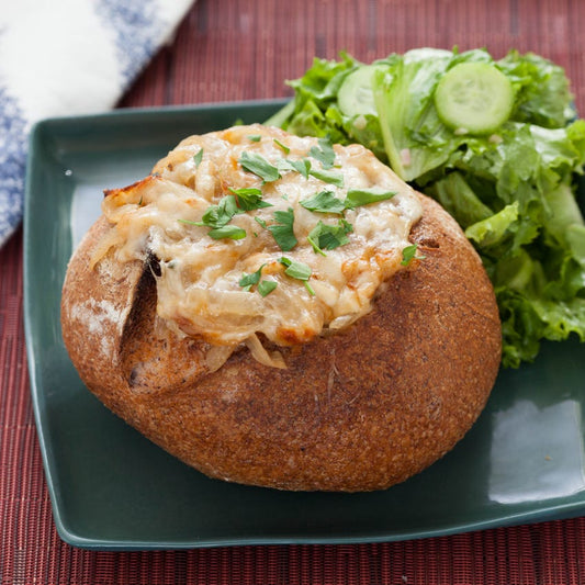 French Miniature Boule Bread Bowl - 6.5 Oz - 28 per case