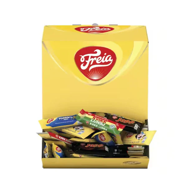 Freia Assorted Chocolate Box, 5.9kg – Norwegian Chocolate Variety Box, 224 bite-sized chocolates
