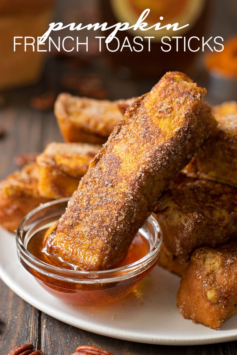 PUMPKIN FRENCH TOAST STICKS