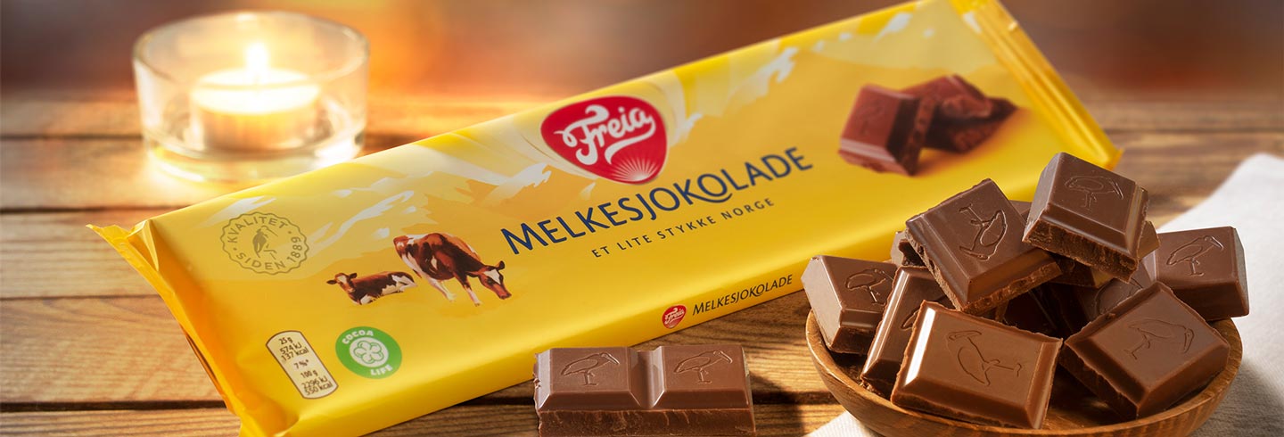 FREIA MELKESJOKOLADE 200g - One Case
