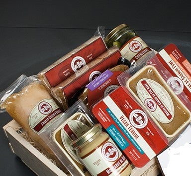 Pork Free Charcuterie Gift Basket by Les Trois Petits Cochons