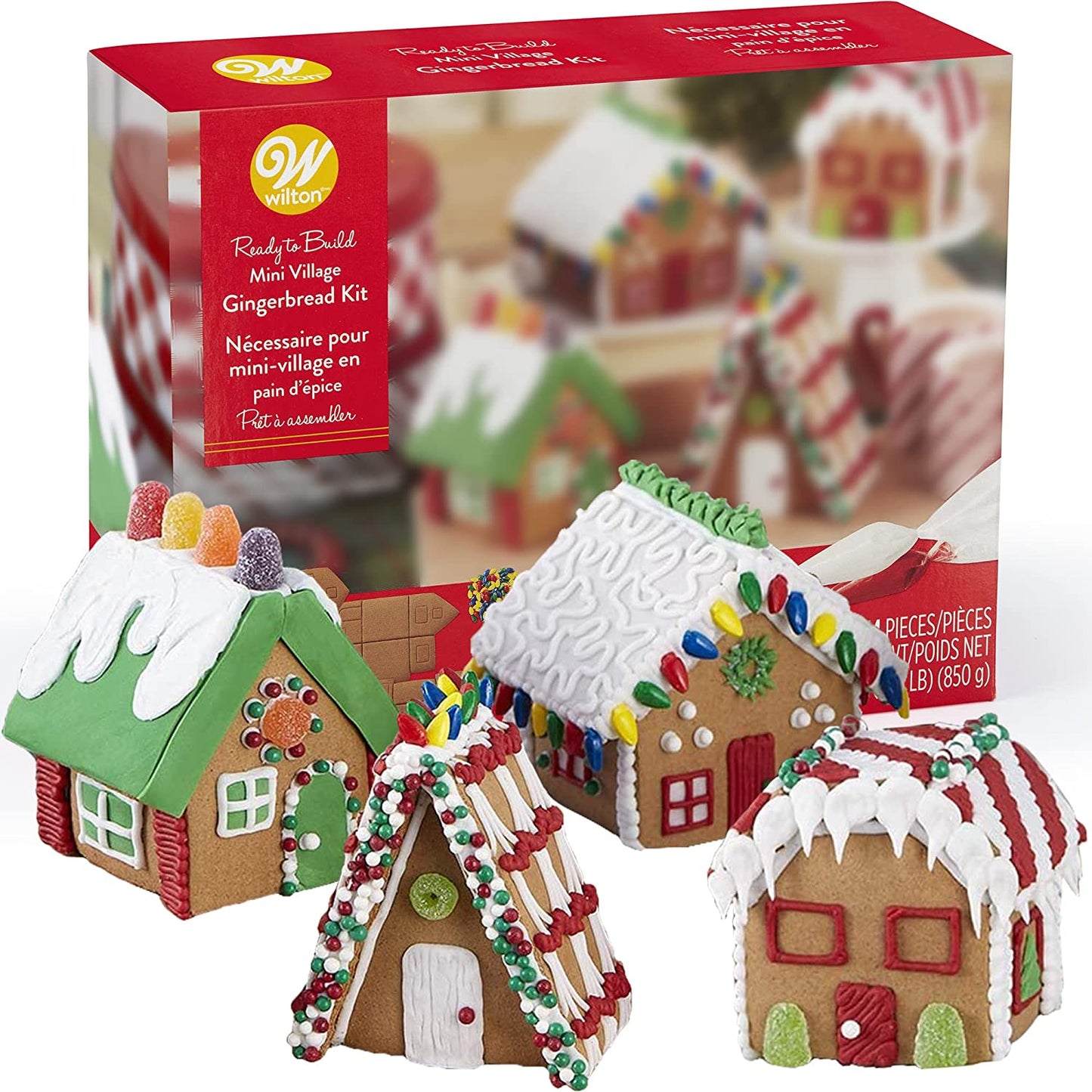 Gingerbread House Mini Village Christmas Kit