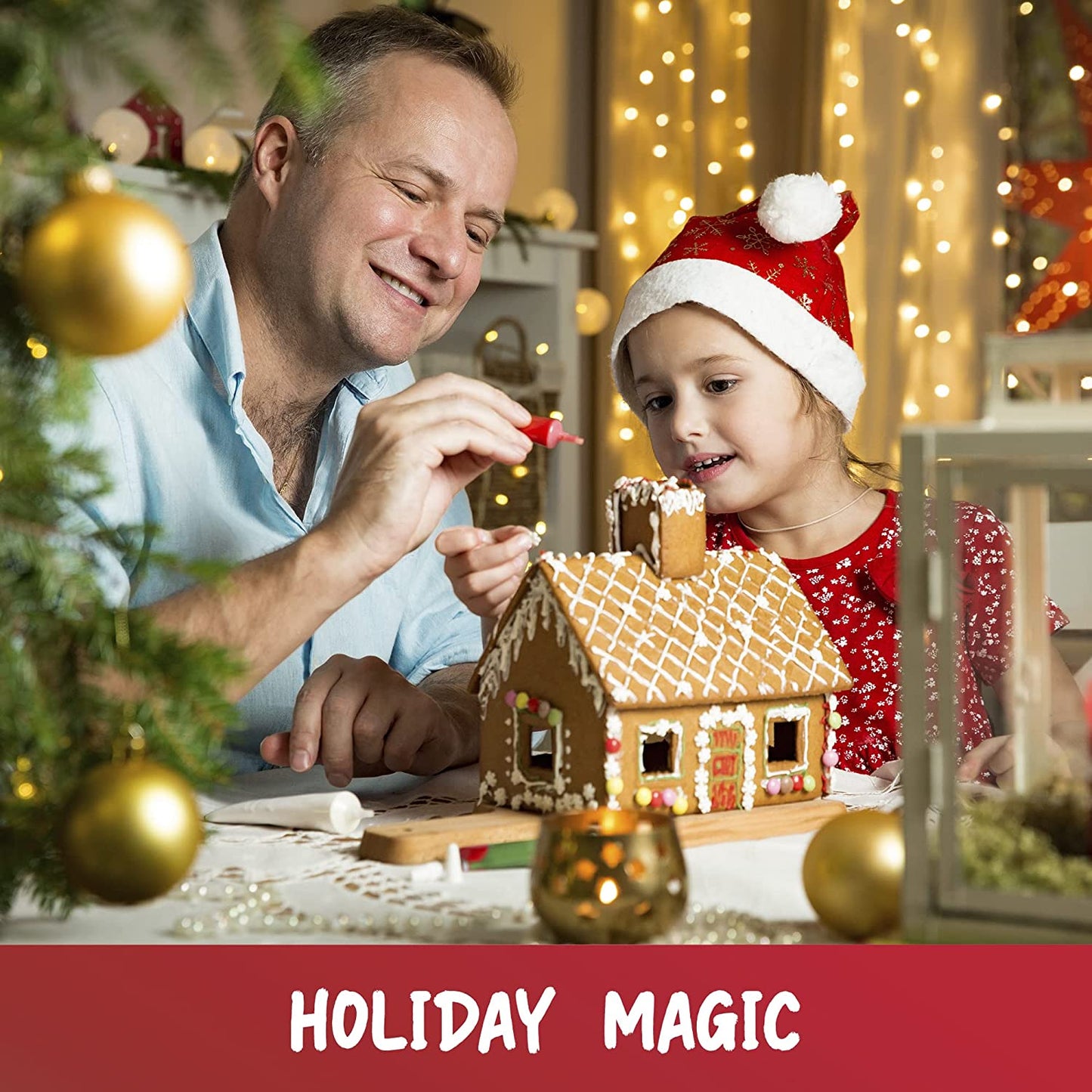 Gingerbread House Mini Village Christmas Kit