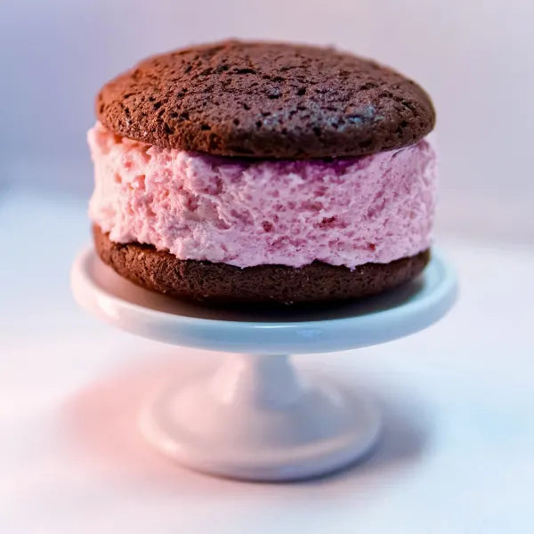 Dark Strawberry Whoopie Pies - 1 Dozen