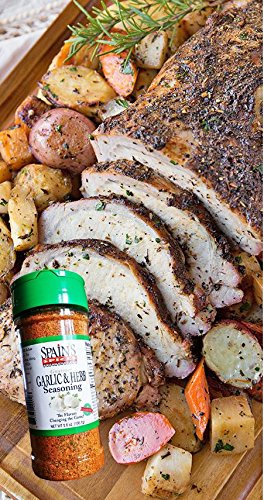 Spain's Gourmet Garlic & Herb Seasoning 5.6 oz - Gluten Free, Sugar Free, No MSG, No GMO