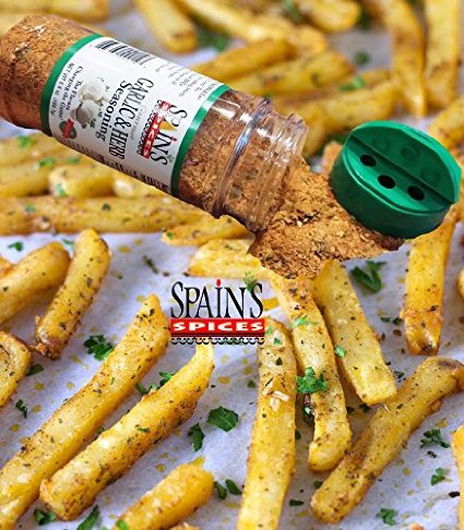 Spain's Gourmet Garlic & Herb Seasoning 5.6 oz - Gluten Free, Sugar Free, No MSG, No GMO