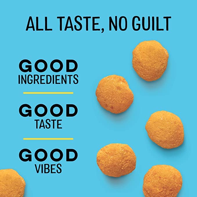 The Good Crisp Company Cheese Balls - Cheddar 2.75 Oz - Pack of 3