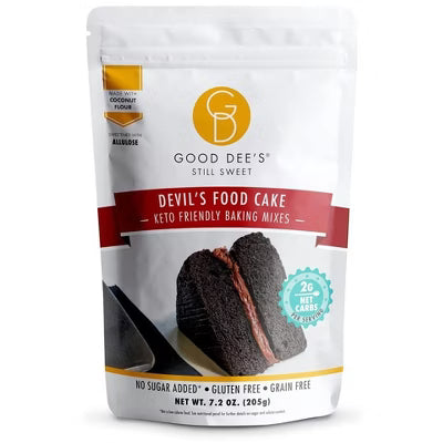 Good Dees Devil's Food Cake Baking Mix — Keto, Gluten-Free, 2g Net Carbs