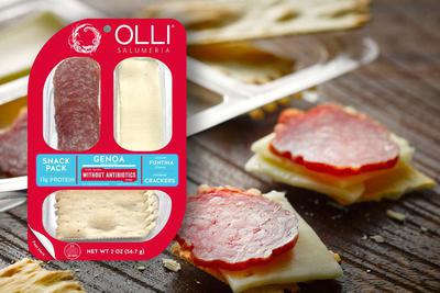 Genoa Salami, Fontina & Crackers - Snack Pack