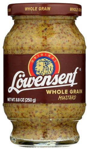 German Mustard Whole Grain - 4 Pack - Lowensenf
