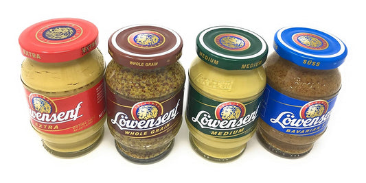 German Mustard Collection- 4 Pack - Lowensenf