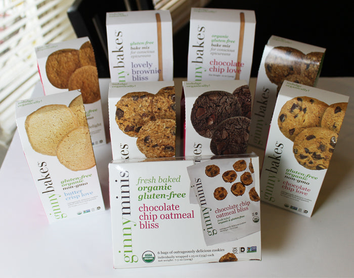 chocolate chip love | minis 6 pack - ginny bakes organics
