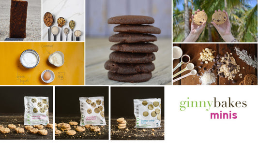 double chocolate happiness | minis 6 pack - ginny bakes organics