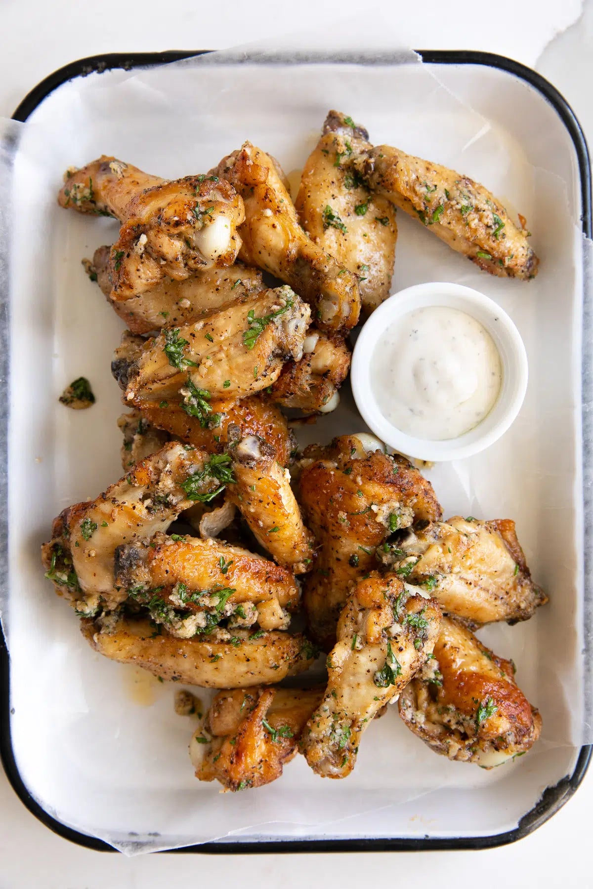 GARLIC PARMESAN CHICKEN WINGS - 2.5 lb