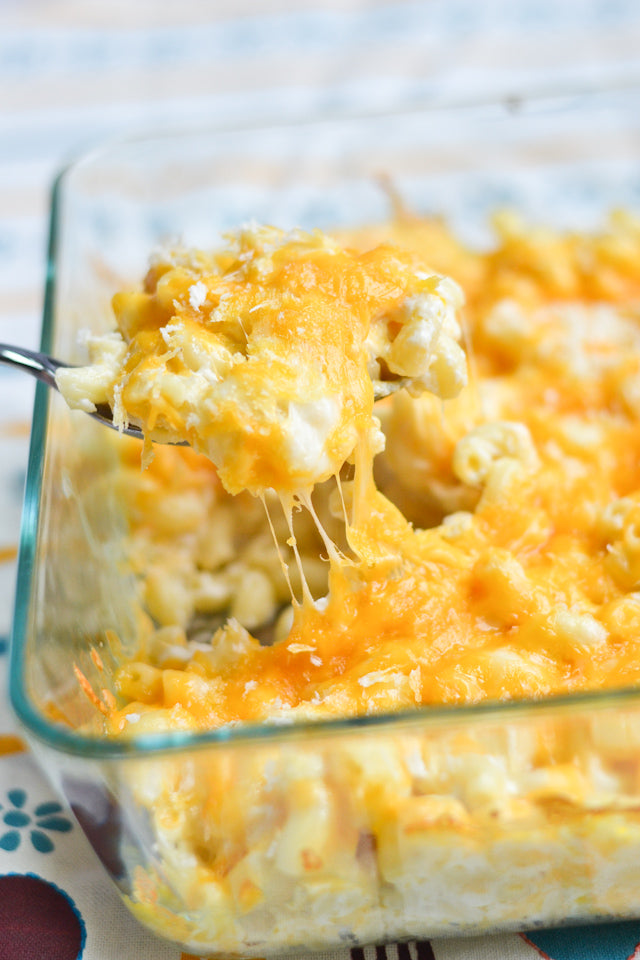 Greek Yogurt Macaroni and Cheese