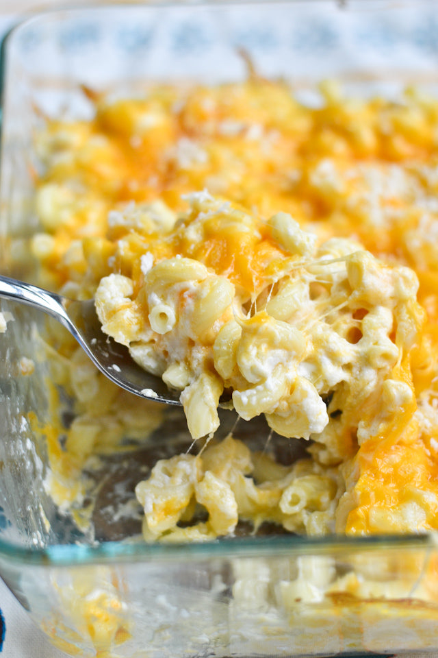 Greek Yogurt Macaroni and Cheese