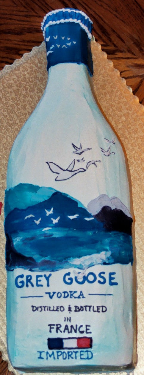 Grey Goose Vodka Cake - price per serving