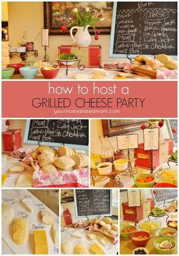 Grilled Cheese Party Event