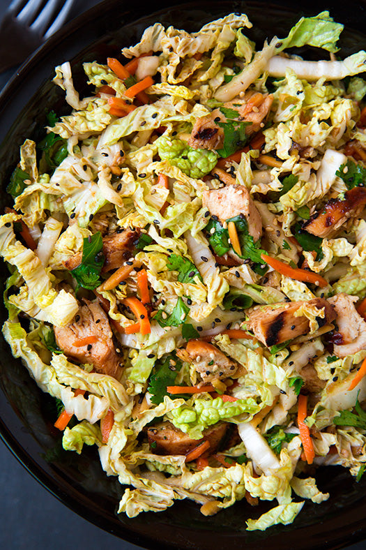 Grilled Ginger-Sesame Chicken Chopped Salad