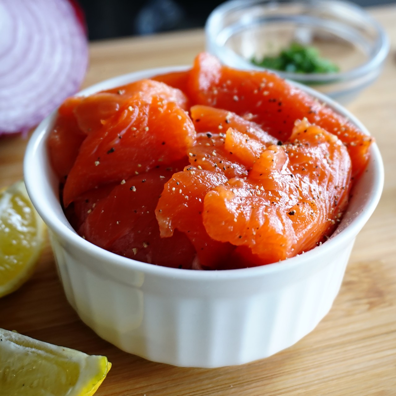 WILD ALASKAN SALMON BURGER MEAT -  2 lbs