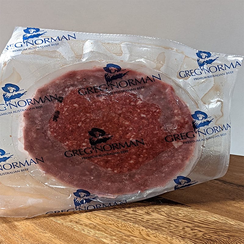 Greg Norman Signature Wagyu Beef Burgers - 8 oz each - 20/Case