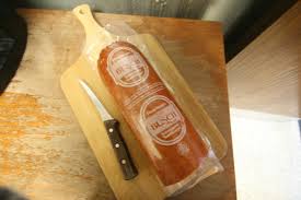 Busch Thuringer Summer Sausage 3.6 lbs - Hardwood Smoked