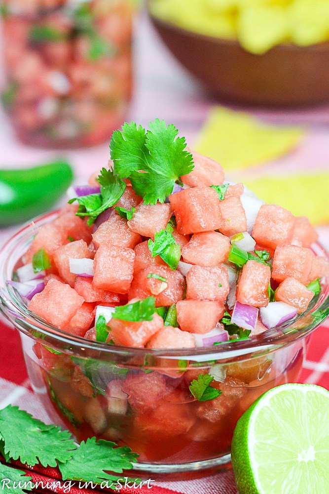 Fresh Watermelon Salsa