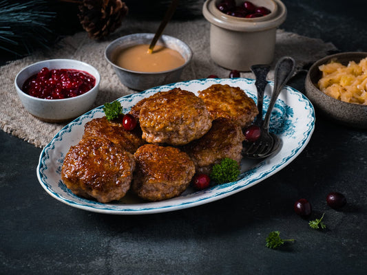 Norwegian Pork Patties / Meatballs (Medisterkaker) - 1 lb