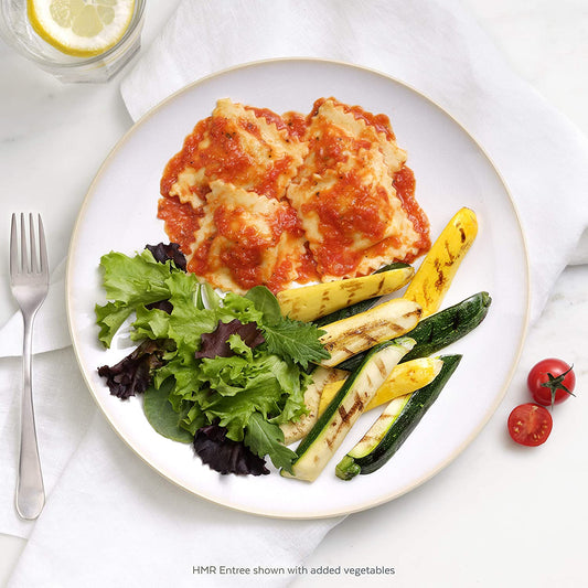 HMR Cheese and Basil Ravioli Entrée Bundle - 6 Meals