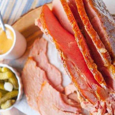Organic Hardwood Smoked Bone-In Spiral Cut Half Ham, Non-GMO - 4 – 6 lb