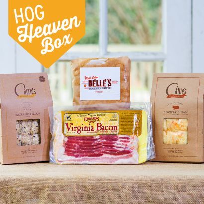Hog Heaven Box: Biscuits + Bacon + Sausage