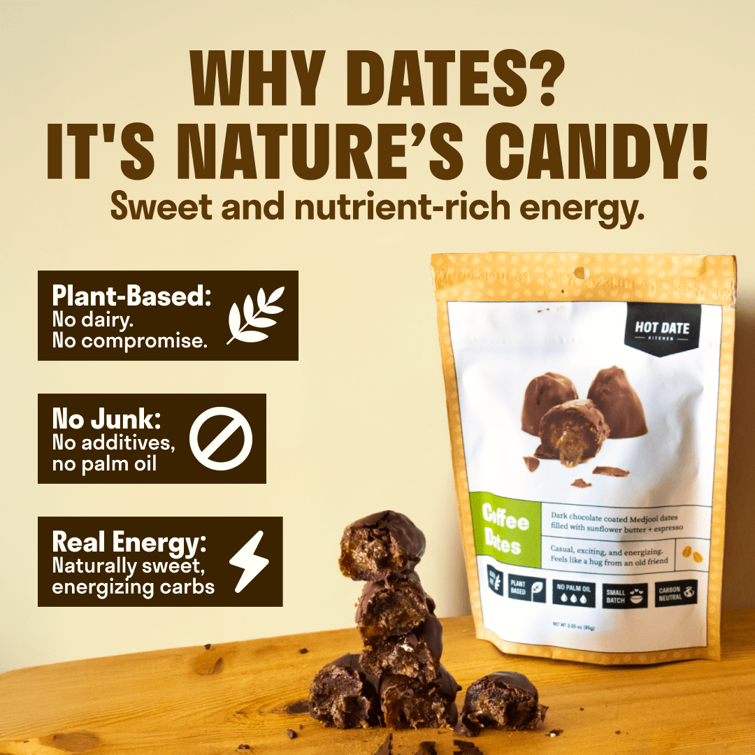 Hot Dates - Four Pack (3 dates per pouch)