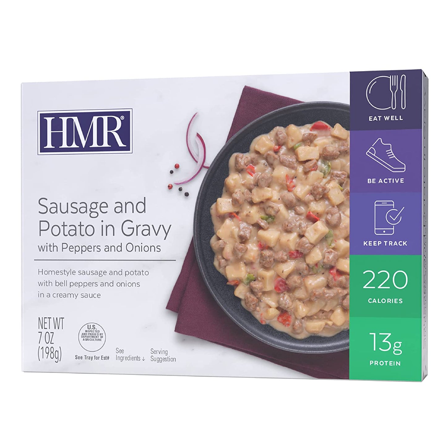 HMR Sausage and Potato in Gravy Entrée Bundle - 6 Meals