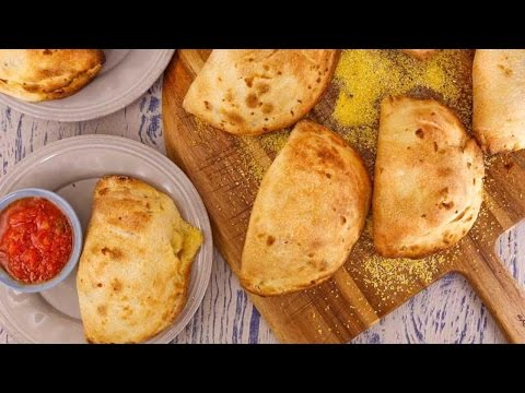 Chorizo Sausage & Cheese Calzones - 24 pieces per tray