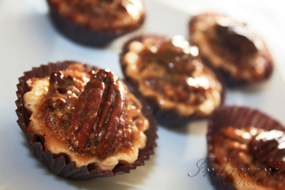 Bourbon Toasted Pecan, Mini Pie - One Dozen