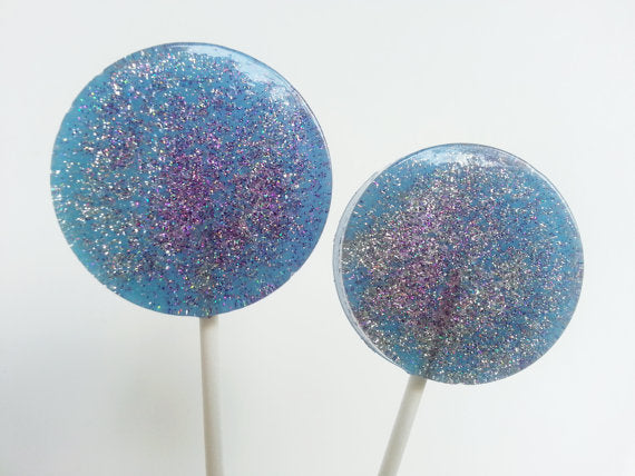 Champagne Lollipops, many flavors & designs, 6 included (as seen in Brides Magazines)