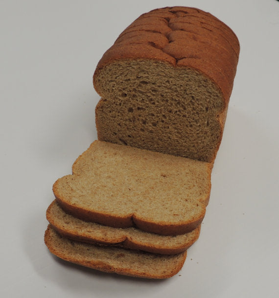 Organic 100% Stoneground Whole Wheat Bread - Sliced