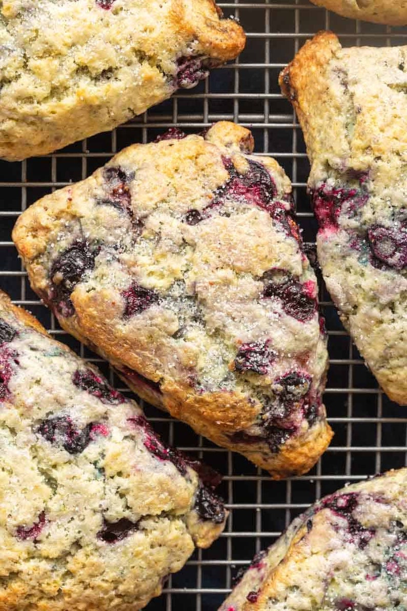 Blueberry Scones - Keto - includes 6
