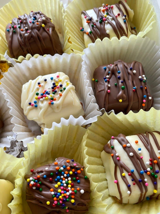 Chocolate Covered Cheesecake Bites - includes 6