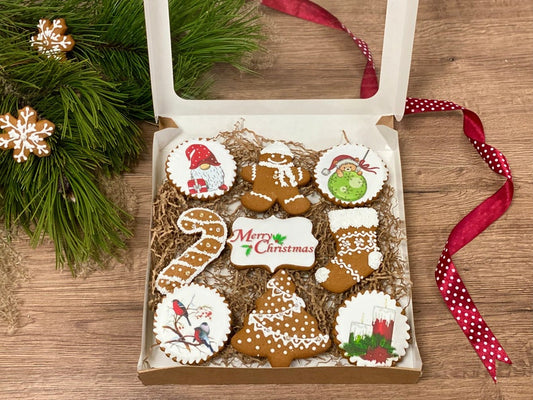CHRISTMAS GINGERBREAD COOKIES - includes 9