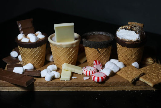 Waffleshot Variety Pack - White Chocolate, Bittersweet, Cookies & Cream