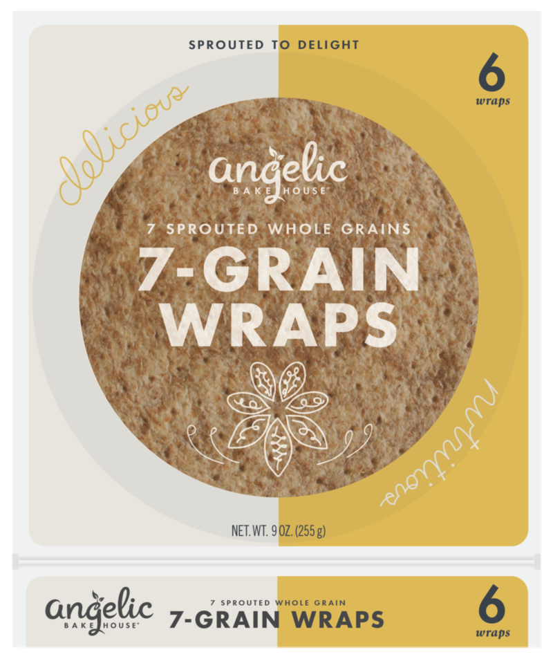 Sprouted Whole Grain Wraps Tortillas
